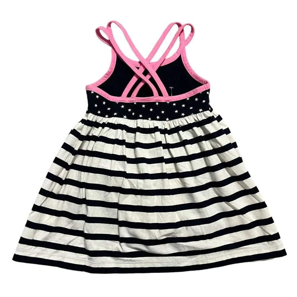 NEW Baby Gap 18-24m Stars & Stripes Dress & Bloomers